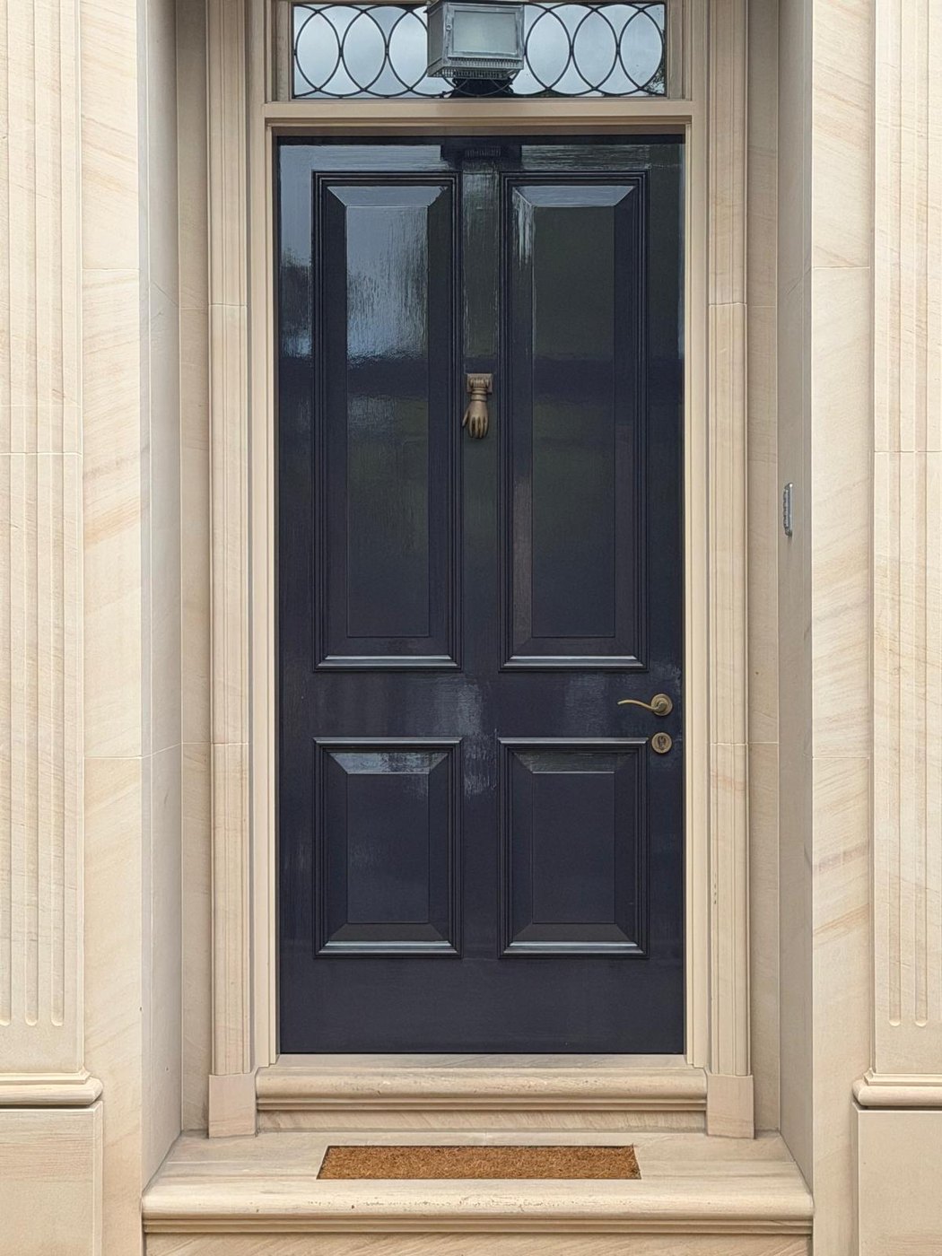 Painted exterior door in Melbourne