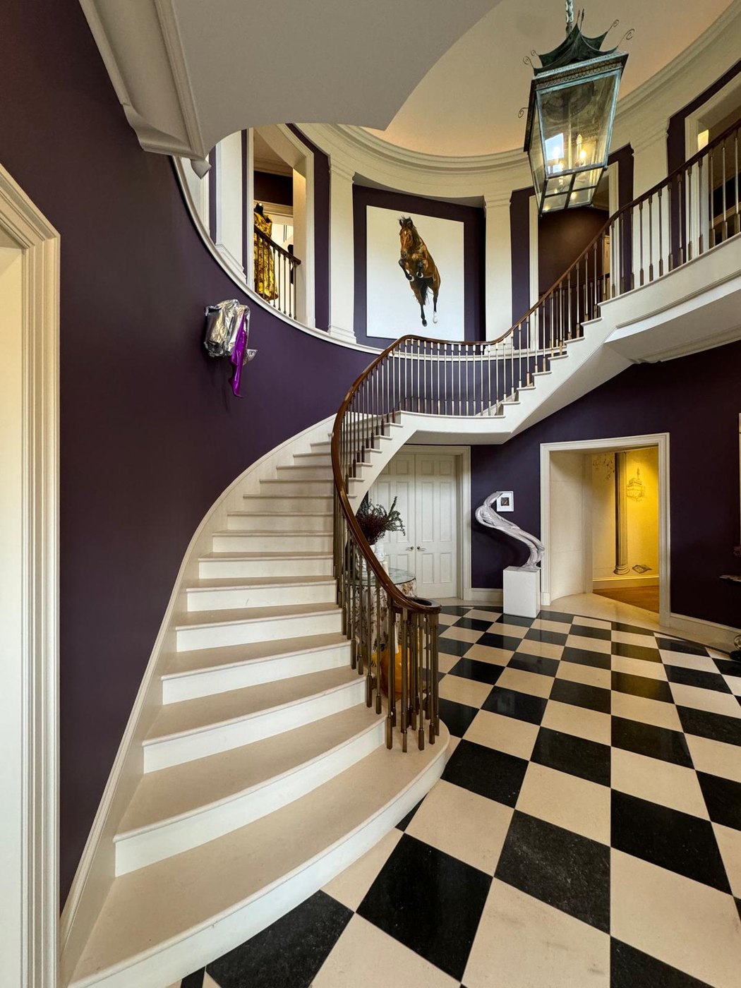 Staircase interior painting project in Melbourne